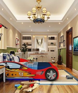 2025豪华别墅内部家庭儿童房装修图片大全欣赏