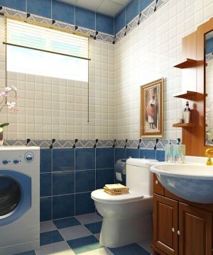 2025别墅样板房卫生间装修效果图欣赏