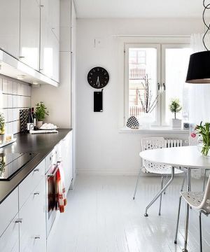 60平米房屋厨房餐厅一体设计图片大全