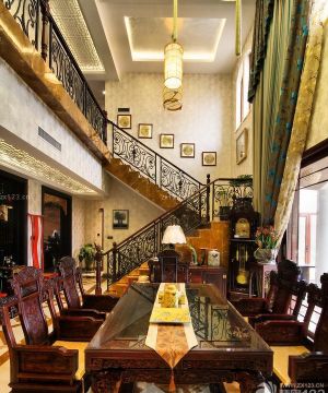 最新别墅餐厅装修设计样板间图片