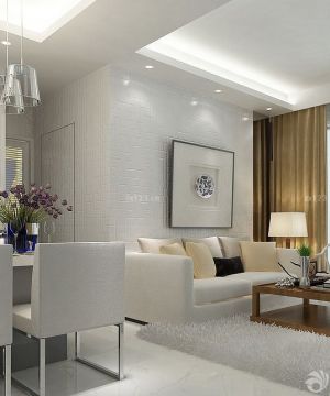 2025最新一居室小户型客厅餐厅装修效果图