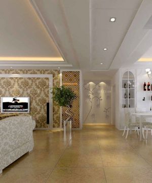 家装客厅过道设计效果图片2025