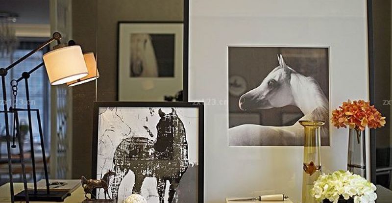 现代中式风格家居书房设计效果图片大全欣赏