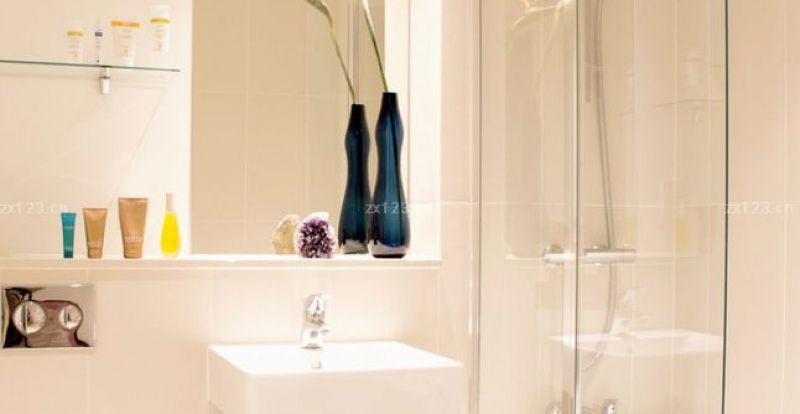 现代一居室小户型卫生间浴室设计图片