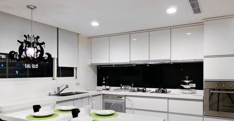 2025小户型厨房餐厅一体装修设计图片