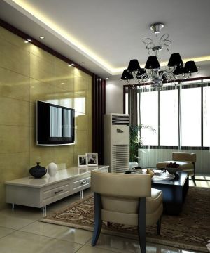 小户型最新电视墙装修效果图大全2025图片