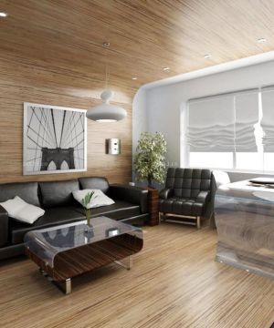 创意小户型餐厅客厅吊顶效果图欣赏