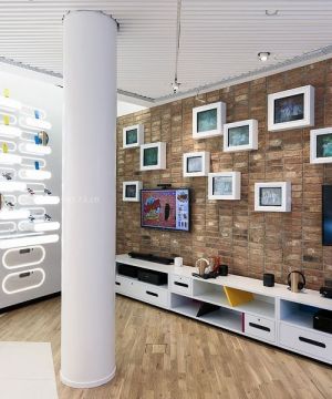 2025专卖店室内墙砖墙面装修效果图片