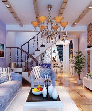 跃层住房客厅2025沙发大全