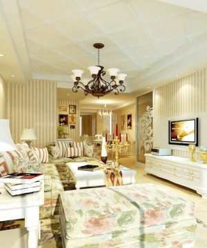 田园家装客厅2025沙发大全