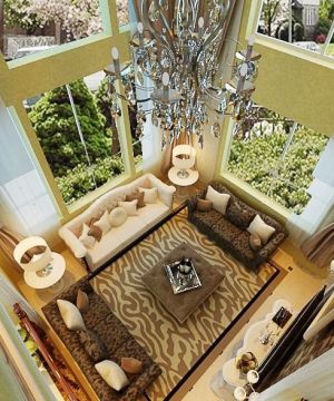 2025欧式别墅最新窗帘效果图片