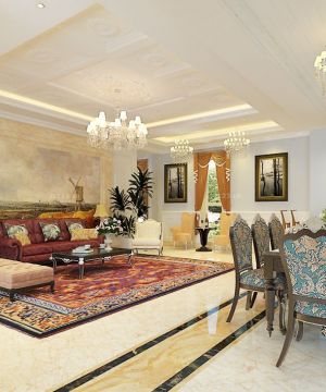 2025欧式最新黄色窗帘装修效果图片