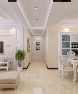 别墅现代客厅电视背景墙效果图2025简约