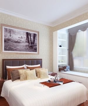 2025最新飘窗窗帘设计图片