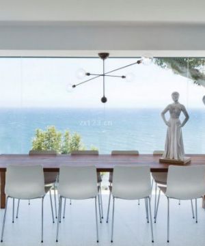 海边别墅餐厅装修设计图片
