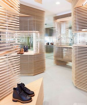 鞋店创意鞋柜效果图片大全