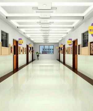 公司走廊吊顶装修效果图