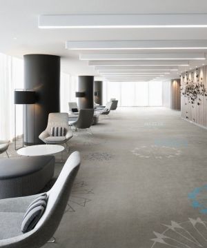 2025最新写字楼内部设计地毯装修效果图片