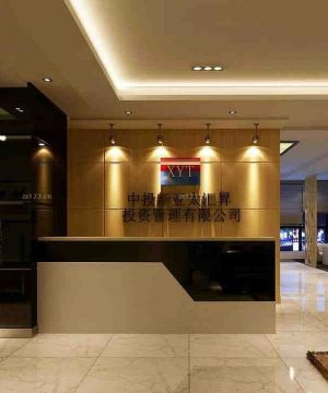 公司大理石地板砖装修效果图