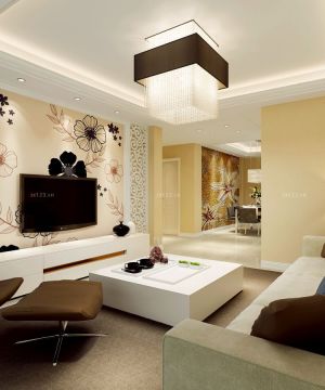 小户型农村客厅吊顶装修