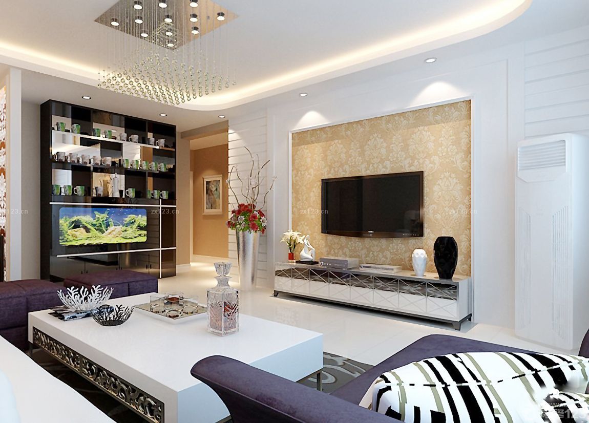 交换空间小客厅装修设计效果图片