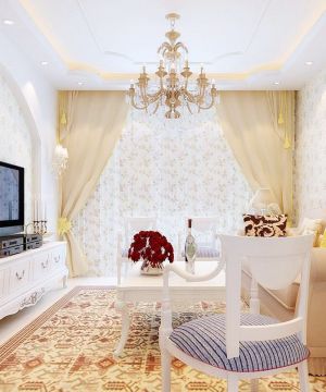 小户型装修客厅壁纸