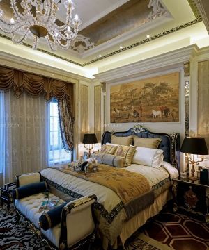 洛可可建筑风格主卧室装修效果图片大全