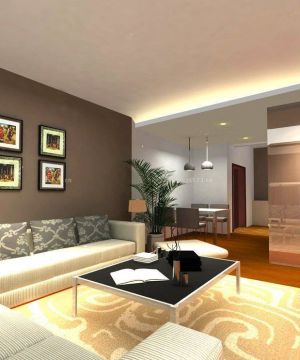 最新公司背景墙装饰画装修效果图片