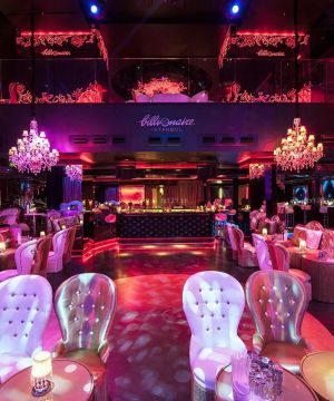 欧式风格大型酒吧装修效果图片