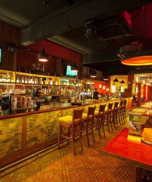 乡村酒吧台欣赏