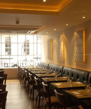 温馨现代风格酒吧装修布局 