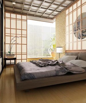 卧室榻榻米装修效果图大全2025图片 日式卧室榻榻米效果图
