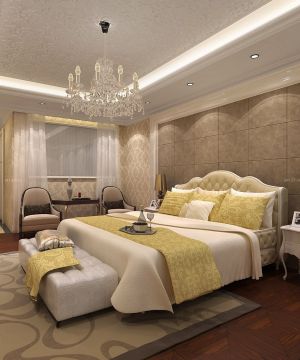 欧式主卧室装修效果图大全2025图片 欧式室内设计效果图