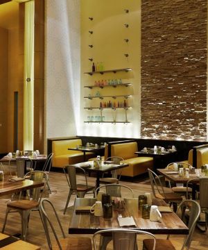 饭店面装修 墙面设计装修效果图片