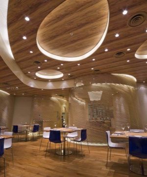 另类店面吊顶造型装修图片