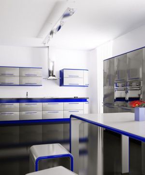 西式厨房橱柜颜色效果图