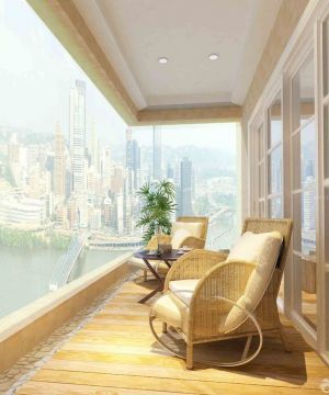 阳台装修图片 混搭风格