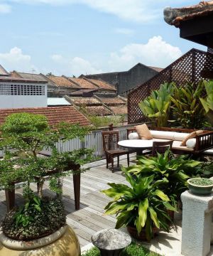 乡村阳台装修风格图片