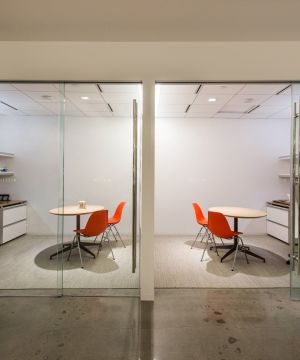 老板办公室隔断装修风格图片