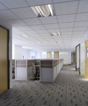 现代风格办公室走道装修效果图片大全