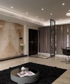 时尚室内屏风隔断装修图片