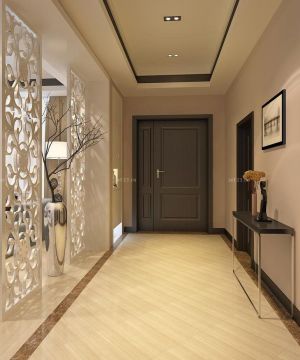 玄关隔断 进门玄关效果图