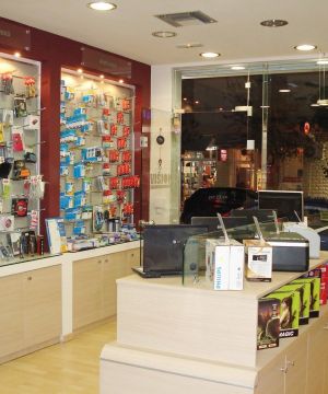 电脑店面装修图 店面设计图