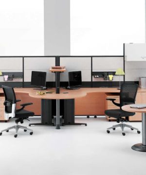 现代办公室工装装修效果图图集