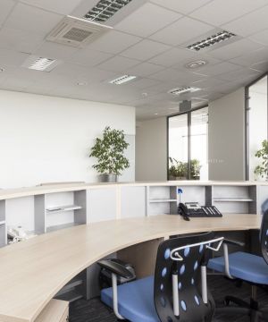现代办公室工装装修效果图片大全