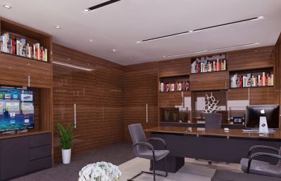 工装办公室效果图