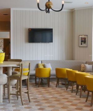 酒吧卡座现代酒吧椅图片