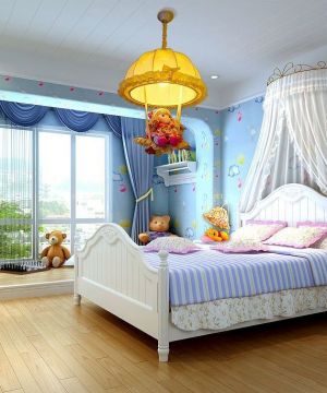 90平两室一厅儿童卧室装修效果图