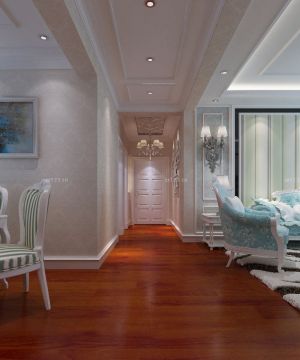 简欧别墅风格别墅客厅装修效果图片