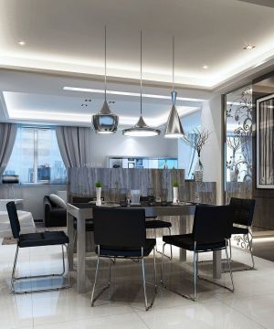 餐厅客厅一体装修效果图片